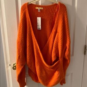 Cozy Orange Sweater